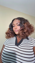 Kiki bouncy brown tip