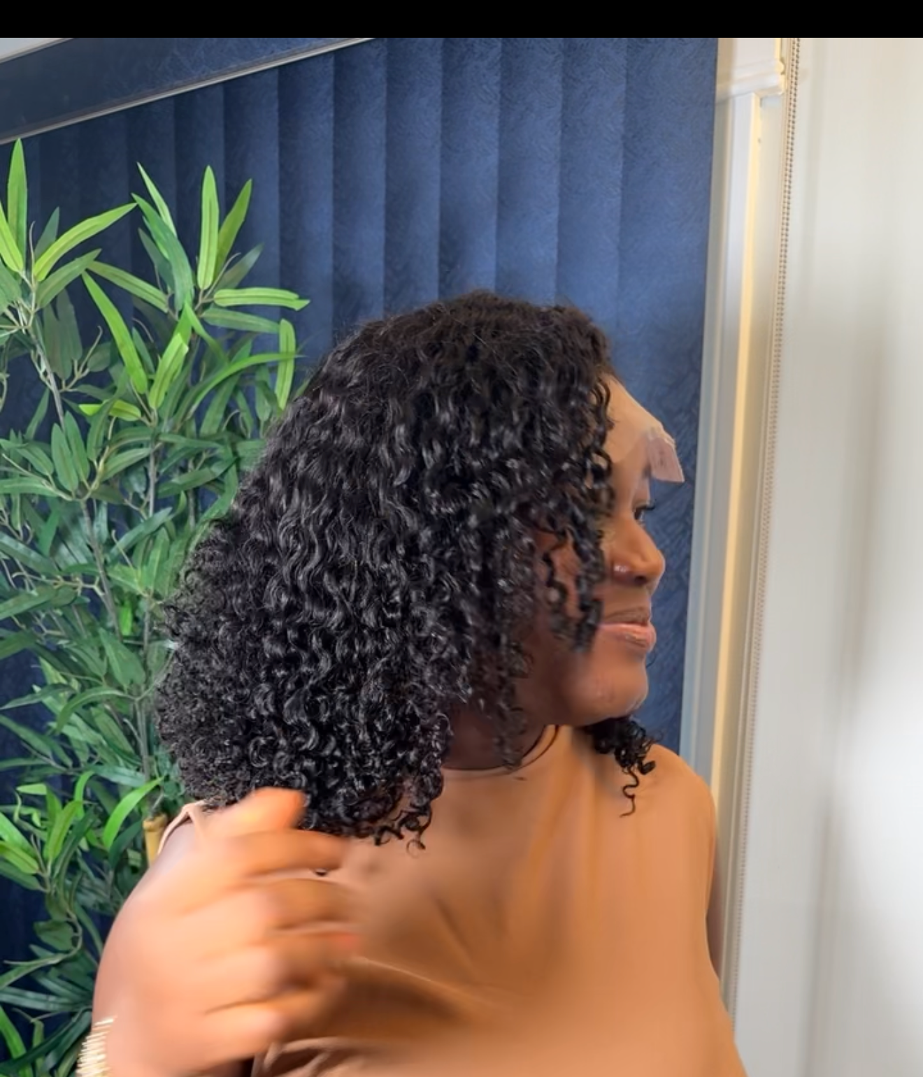 14in Curly wig